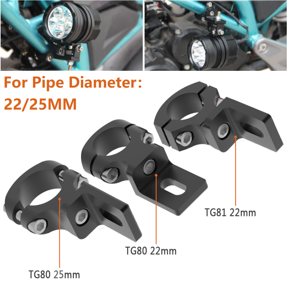 Mountain Biking Denver - 22/25MM Mount Bracket For Motorcycle Bumper