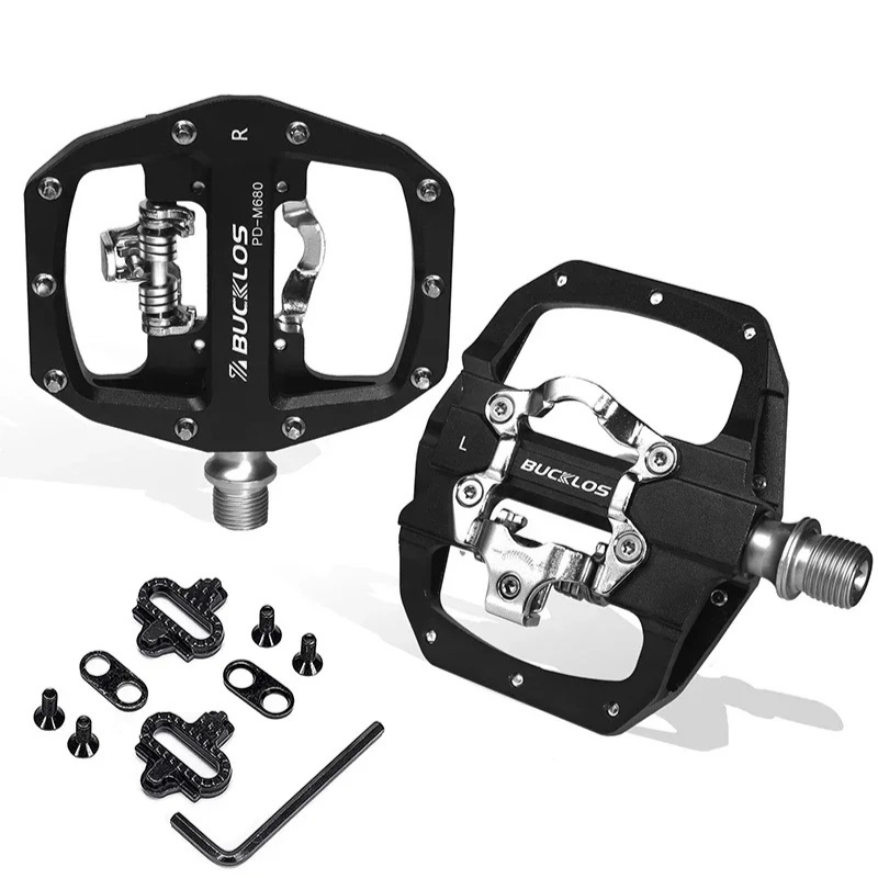 Pedal Platform Flat - MTB Pedals for Bicycle Dual Function