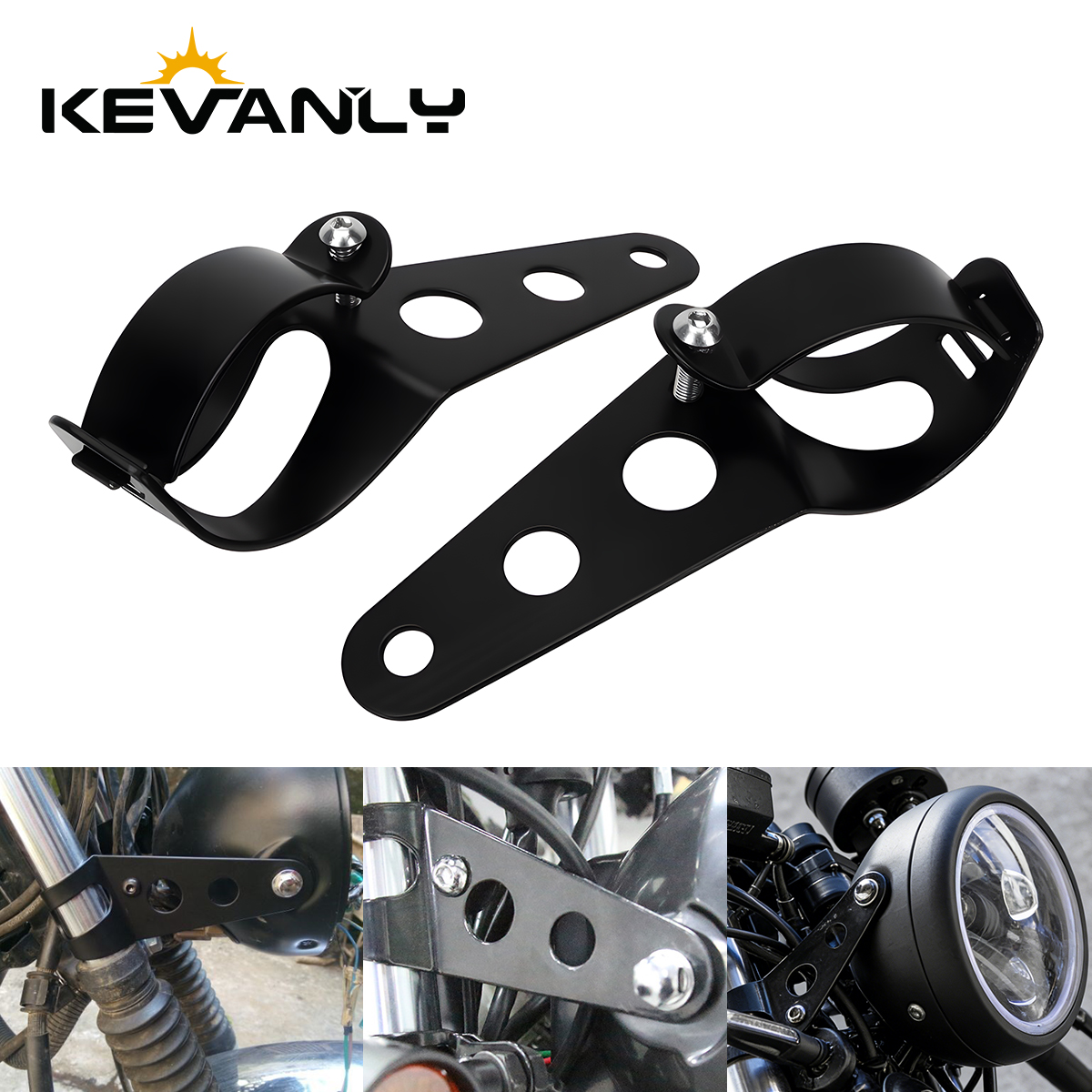 Mountain Biking Denver - 28-36mm 35-43mm Motorcycle Headlight Mount Bracket