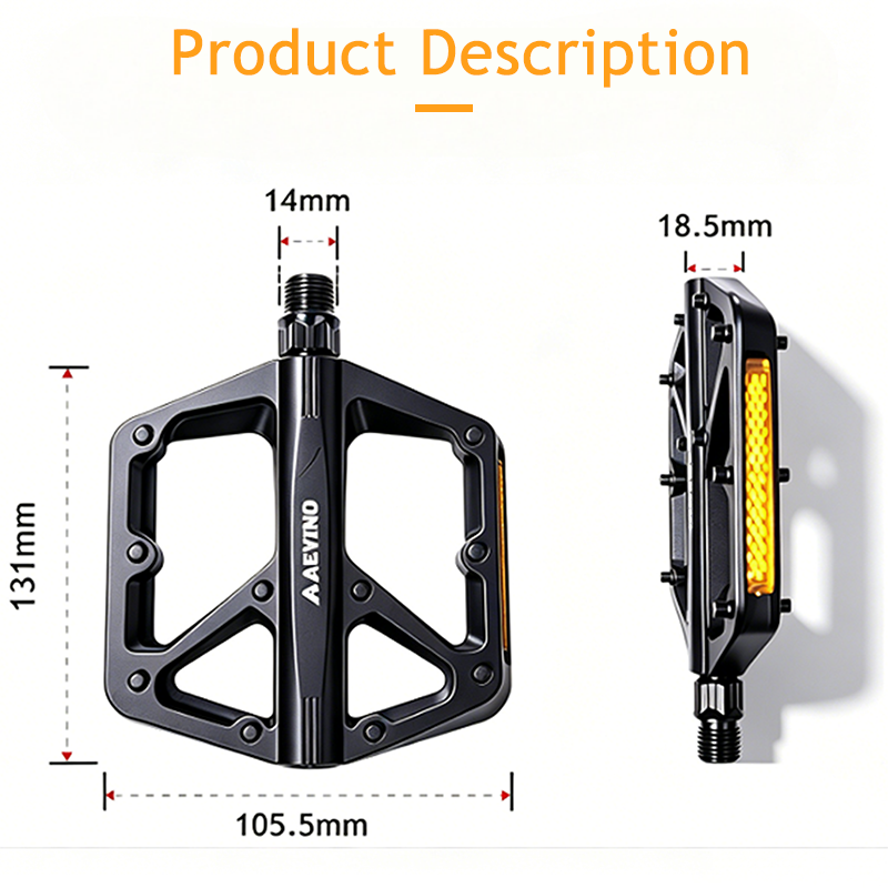 AEYINO Ultralight Bicycle Peda - Pedal Platform Flat 评论和价格