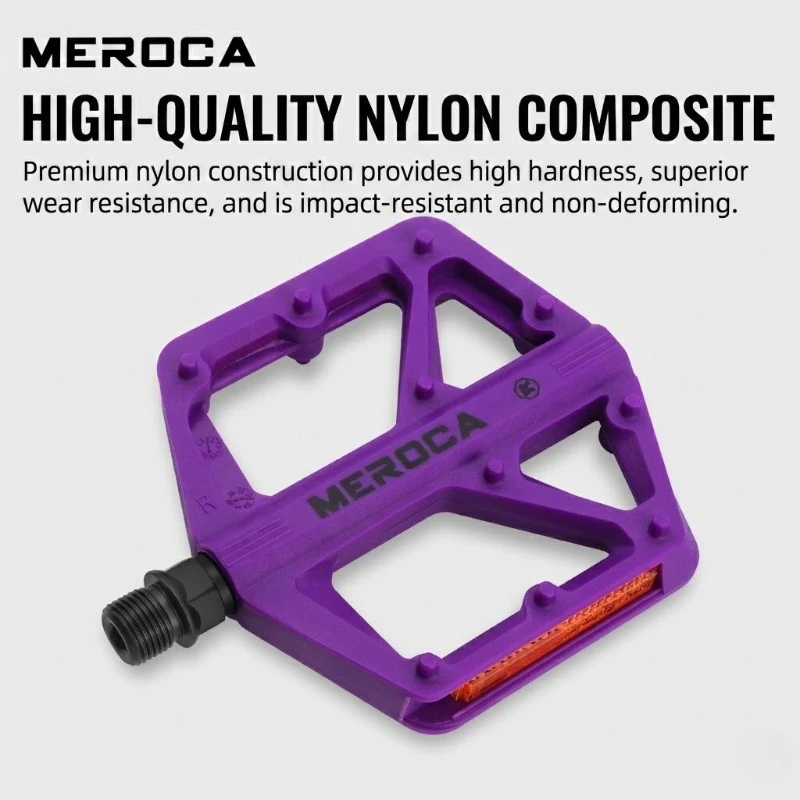 Ultralight Nylon Bike Pedals f - Pedal Platform Flat 评论和价格
