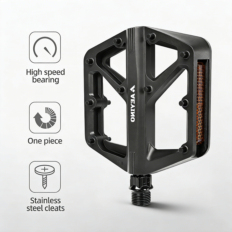 Seal Bearing Bike Pedals with  - Pedal Platform Flat 评论和价格