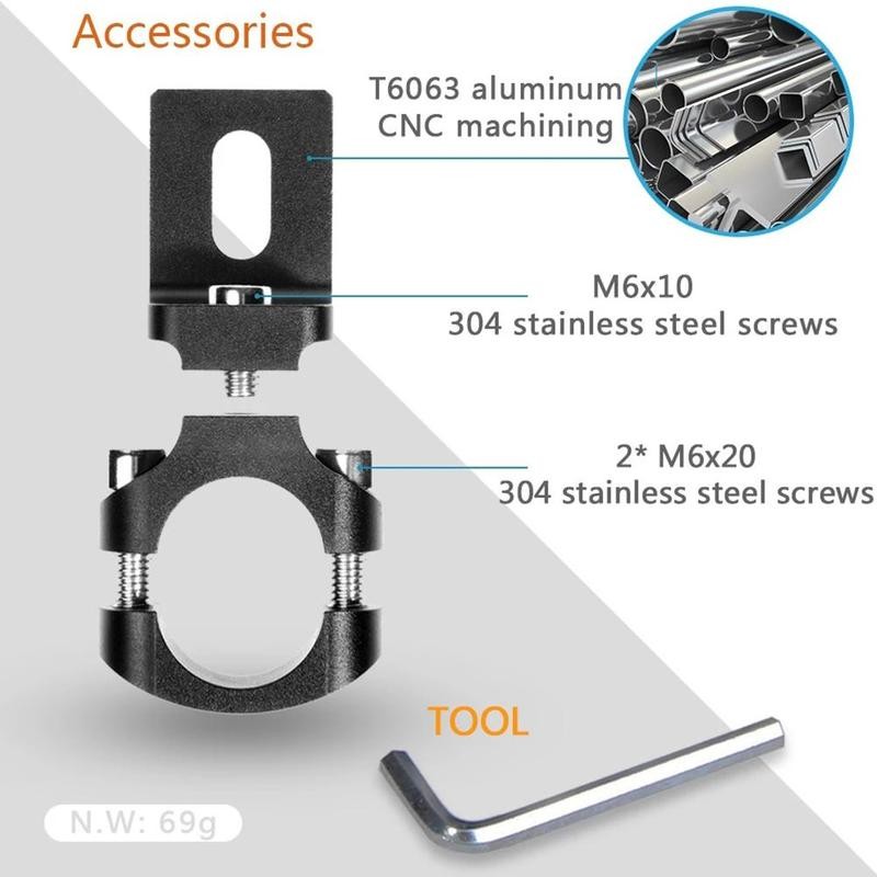 22/25MM Mount Bracket For Moto - Mountain Biking Denver 评论和价格