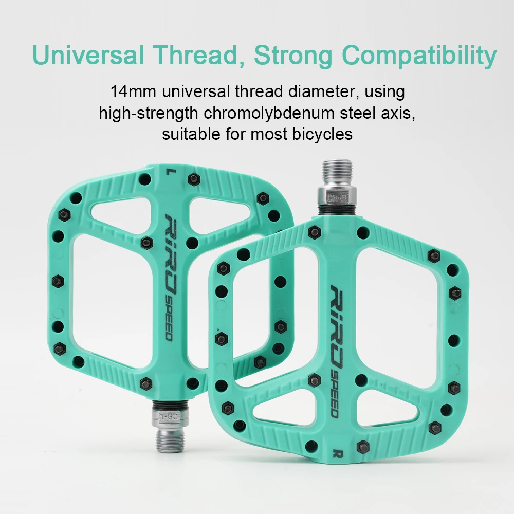 RIRO NL75 Bicycle Nylon Pedals - Pedal Platform Flat 评论和价格
