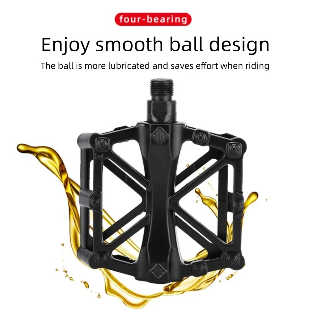 1 Pair Double Ball Bicycle Ped - Pedal Platform Flat 评论和价格