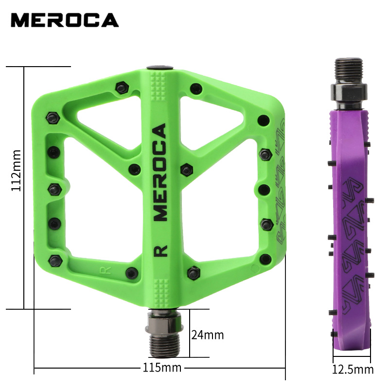 Meroca Bicycle Pedal Mtb Nylon - Pedal Platform Flat 评论和价格