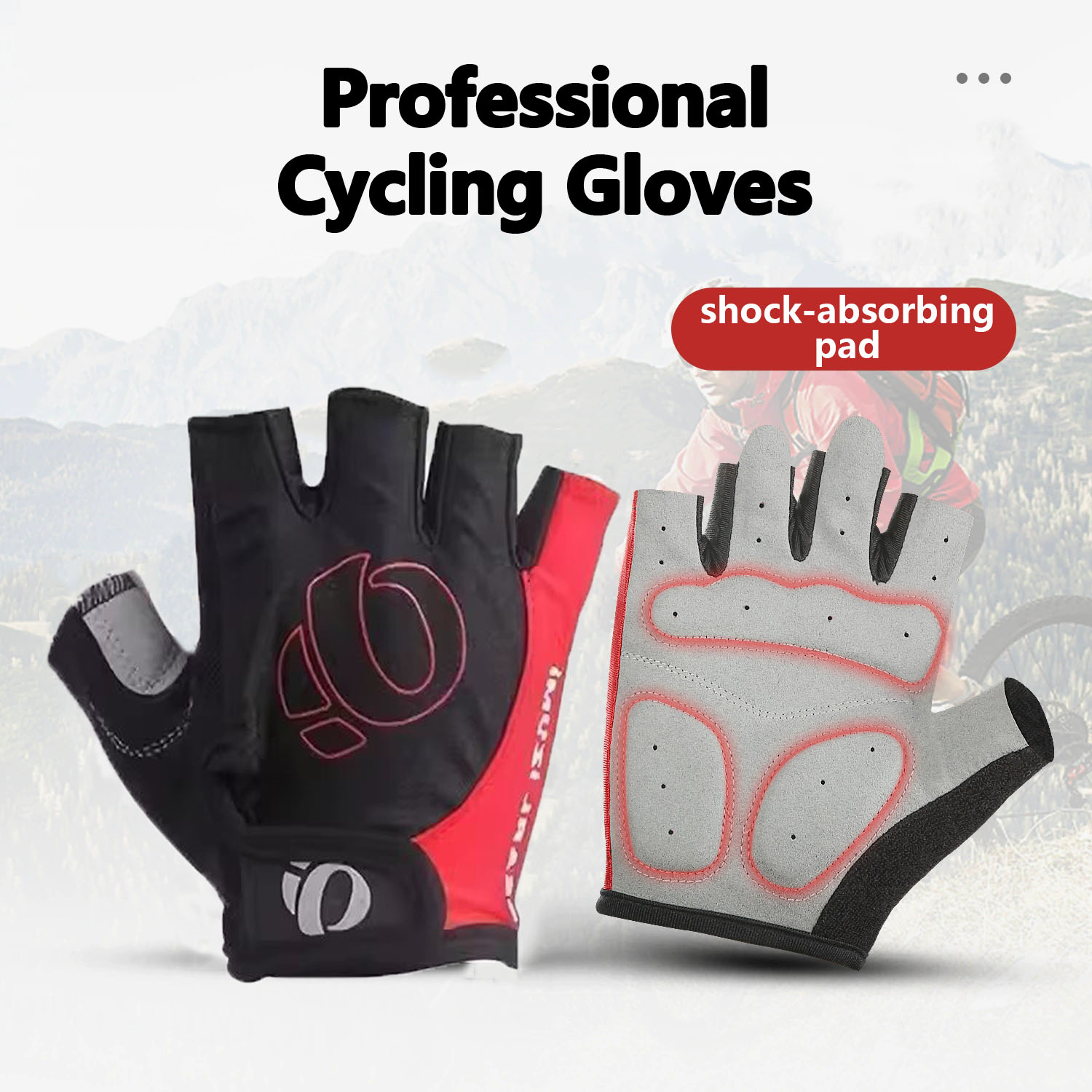 Outdoor Cycling Shock-absorbin - Mountain Biking Gloves 评论和价格